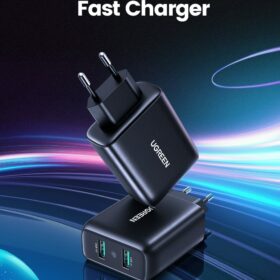 Chargeur rapide USB 3 2 ports 36W (Quick Charge 3.0)